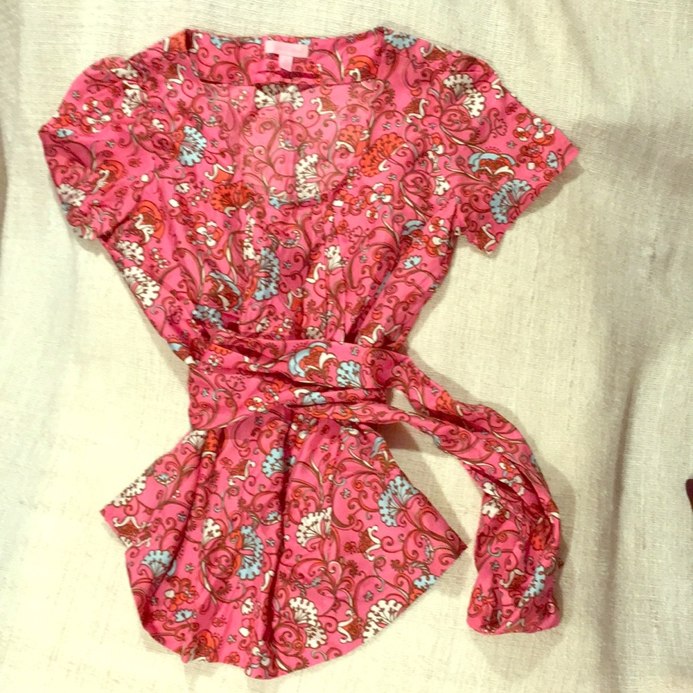 Lilly Pulitzer silk top